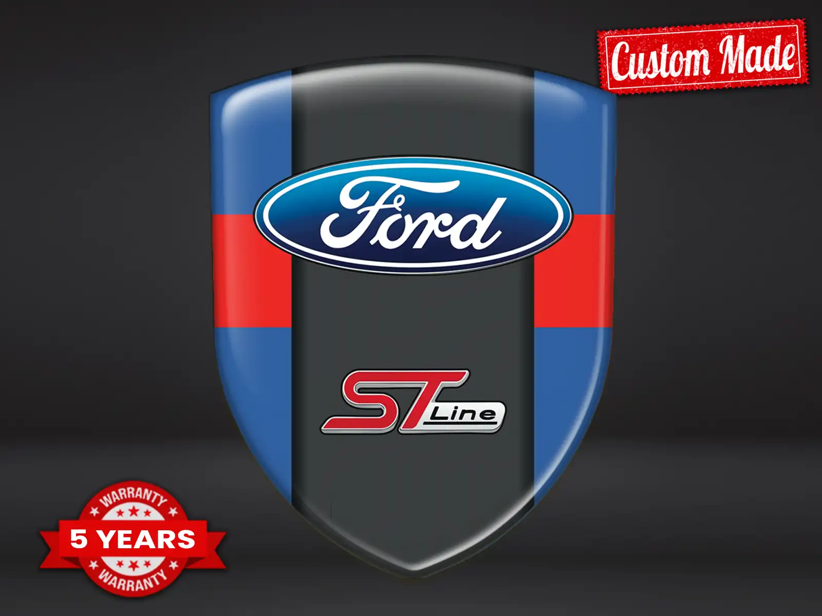 Ford Personalisierte Logosticker Stilvoll Robust Anpassbar